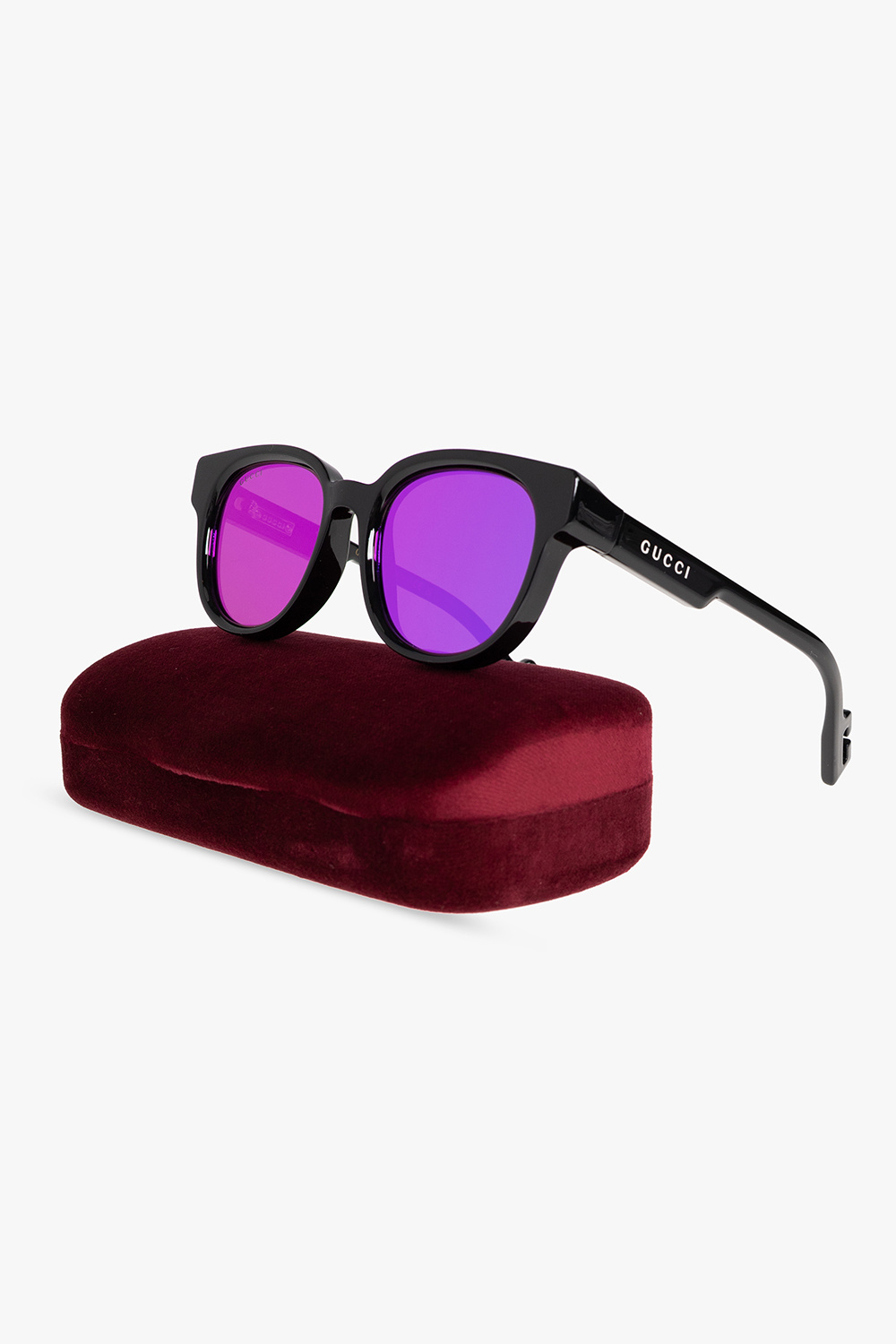 Purple Sunglasses Gucci - SchaferandweinerShops Germany